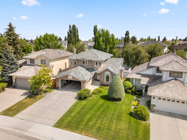 Detached family home in Douglas Dale, Calgary.