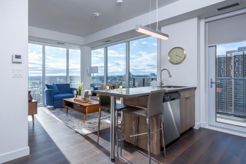 1502, 510 12 Ave SW, Calgary, 2 Bedrooms Bedrooms, 0 ,2 BathroomsBathrooms,Condos/Townhouses,For Rent,One Park Central,1502, 510 12 Ave SW,0,2161
