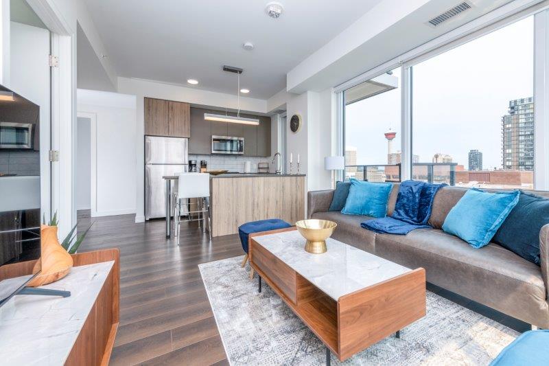 #1811, 510 12 Avenue Southwest, Calgary, 2 Bedrooms Bedrooms, ,2 BathroomsBathrooms,Condos/Townhouses,For Rent,One Park Central,#1811, 510 12 Avenue Southwest,2302