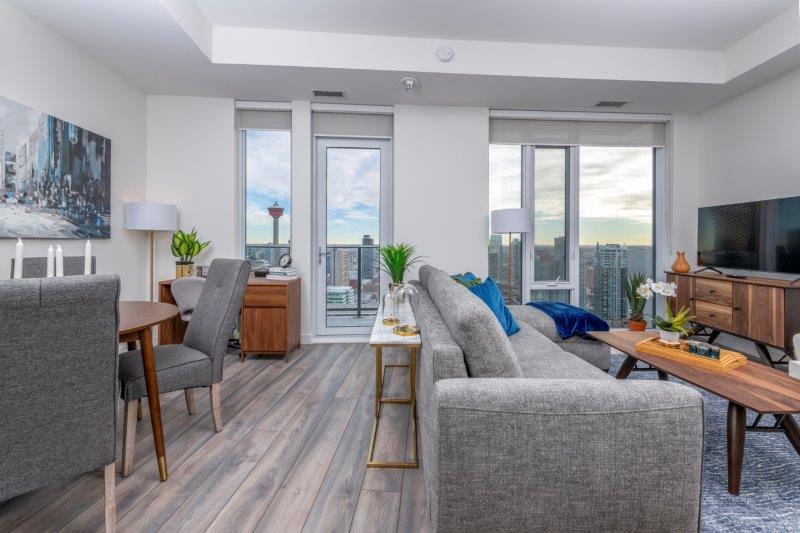 #3106, 510 12 Ave SW, Calgary, 1 Bedroom Bedrooms, ,1.5 BathroomsBathrooms,Condos/Townhouses,For Rent,Park Central,#3106, 510 12 Ave SW,2353