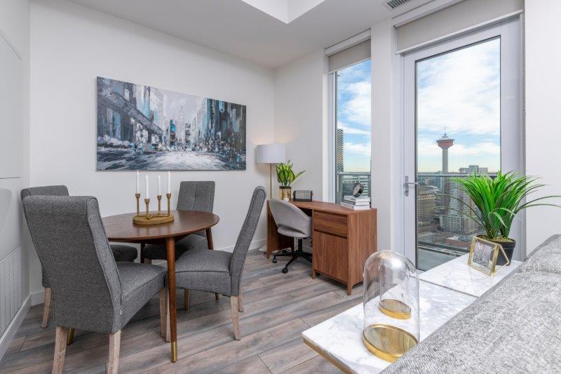 #3106, 510 12 Ave SW, Calgary, 1 Bedroom Bedrooms, ,1.5 BathroomsBathrooms,Condos/Townhouses,For Rent,Park Central,#3106, 510 12 Ave SW,2353