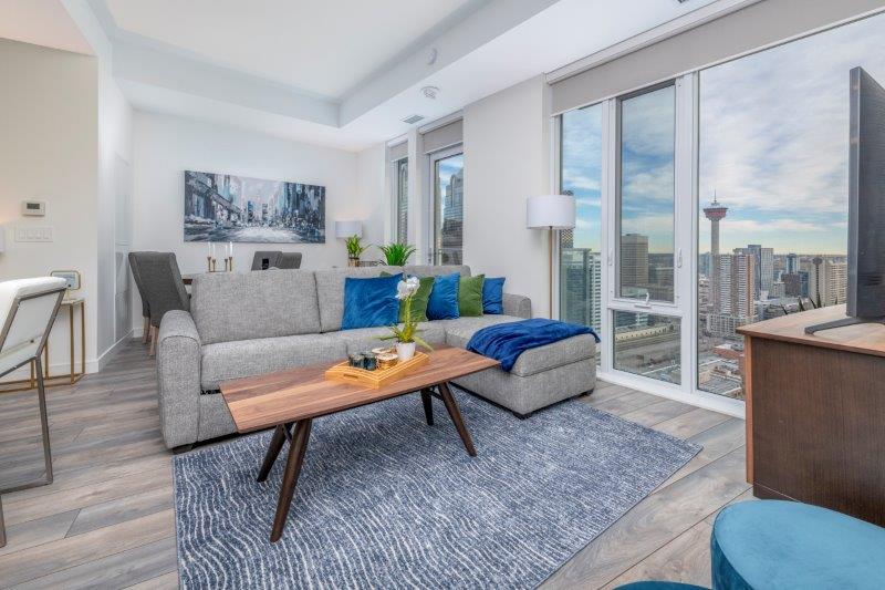 #3106, 510 12 Ave SW, Calgary, 1 Bedroom Bedrooms, ,1.5 BathroomsBathrooms,Condos/Townhouses,For Rent,Park Central,#3106, 510 12 Ave SW,2353