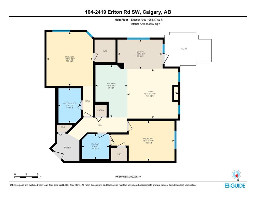 #104, 2419 Erlton Road SW, Calgary, 2 Bedrooms Bedrooms, ,2 BathroomsBathrooms,Condos/Townhouses,Sold,Waterford of Erlton,1,2536