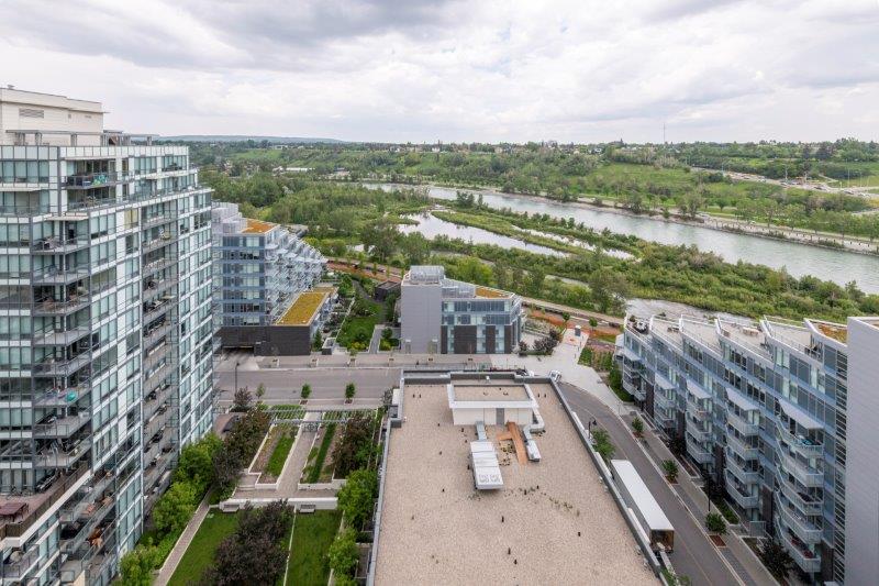 1711, 222 Riverfront Ave SW, Calgary, 2 Bedrooms Bedrooms, 0 ,2 BathroomsBathrooms,Condos/Townhouses,For Rent,Waterfront,1711, 222 Riverfront Ave SW,0,2906