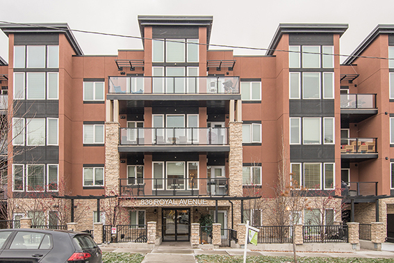 104, 836 Royal Ave SW, Calgary, 1 Bedroom Bedrooms, ,1 BathroomBathrooms,Condos/Townhouses,For Rent,UNO,104, 836 Royal Ave SW,1414