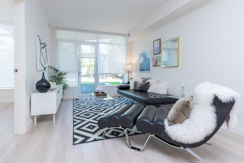 101, 108 2 ST SW, Calgary, 1.5 Bedrooms Bedrooms, ,1 BathroomBathrooms,Condos/Townhouses,For Rent,Waterfront Parkside West,101, 108 2 ST SW,1724